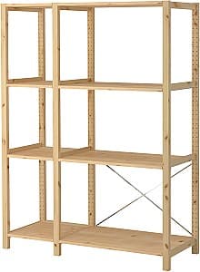 Стеллаж IKEA Ivar 2 секции 134x50x179 Сосна