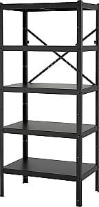 Etajera IKEA Bror 85x55x190 Negru