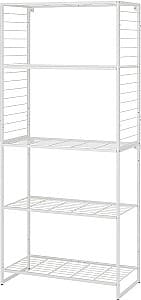 Стеллаж IKEA Jostein 82x40x180 Белый