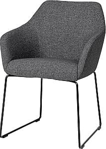 Scaun fier IKEA Tossberg/Gunnared Gri inchis/Negru