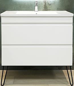 Шкаф под умывальник Bayro Studio 800 Белый Матовый