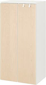 Dulap pentru copii IKEA Smastad/Platsa 60x42x123 Alb/Mesteacan