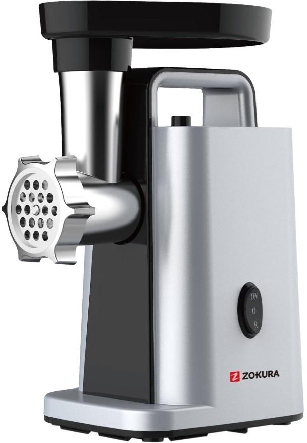 Мясорубка Zokura Z1243 Inox/Black