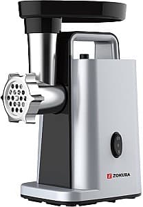 Мясорубка Zokura Z1243 Inox/Black