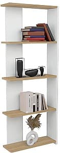 Стеллаж Prestige Aeris 5 Layer 170 Белый/Сосна (Бежевый)
