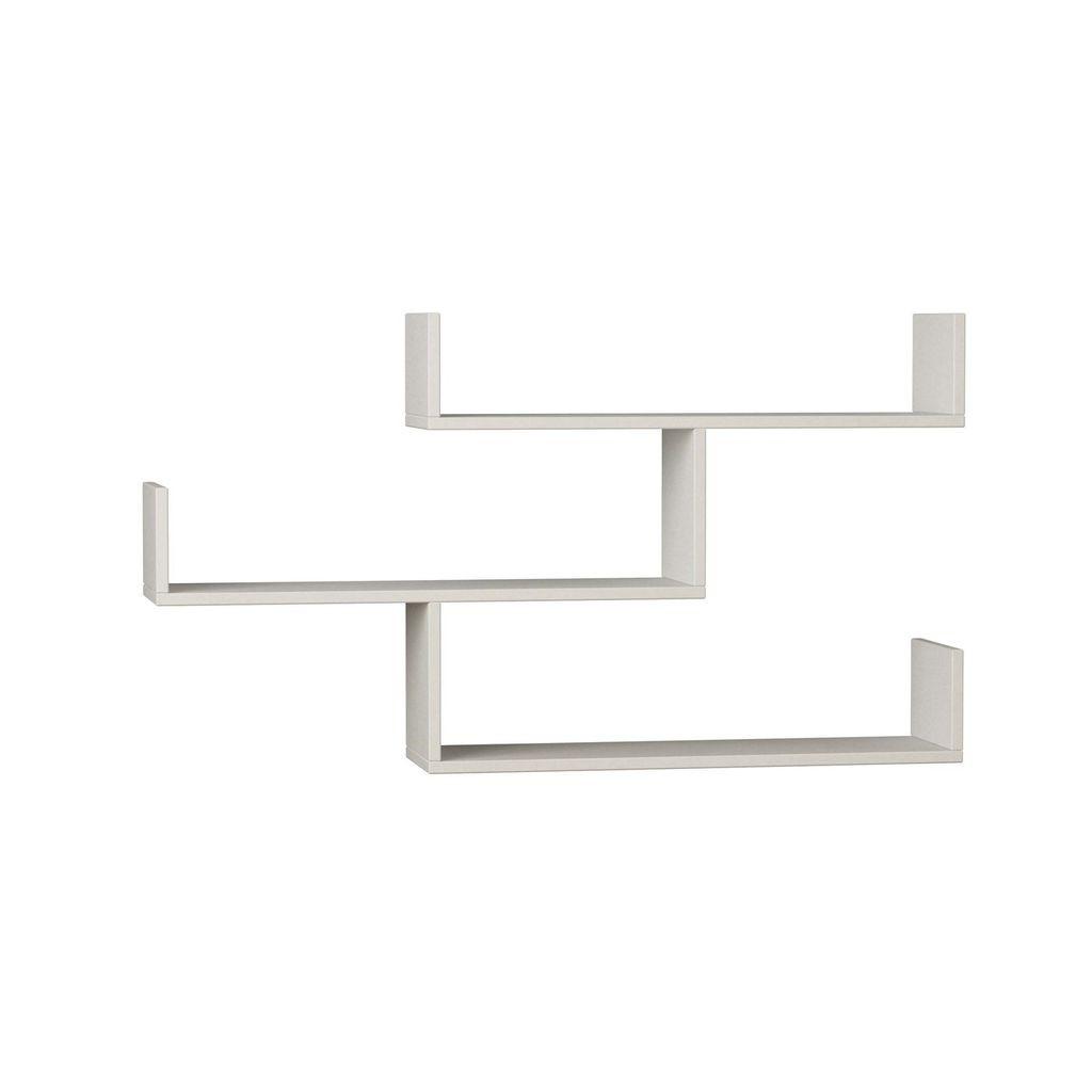 Полка на стену DECO Tibet White