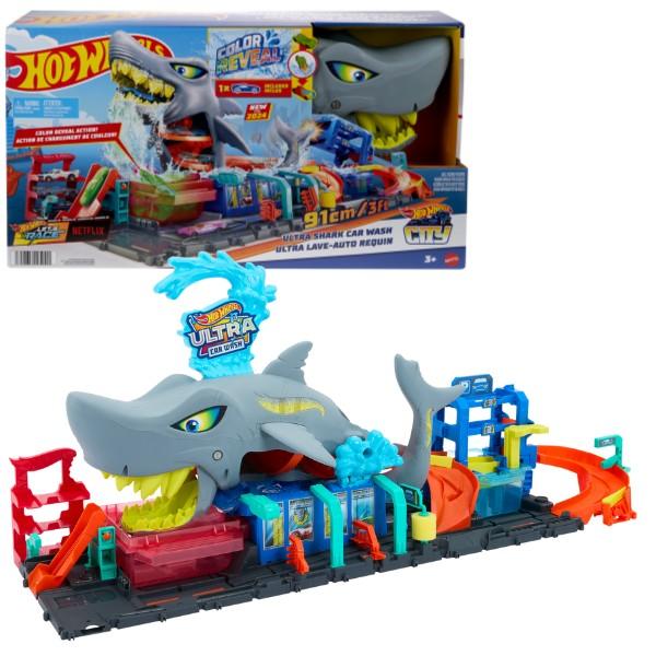 Набор игрушек Hot Wheels City Ultra Shark HTN82