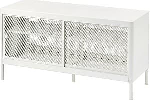 Raft pentru incaltaminte IKEA Mackapar usi glisante 100x37 Alb