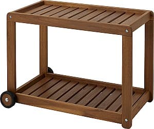 Masa de servit IKEA Broggan 83x40x57 Acacia Maro Deschis