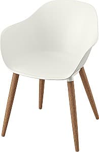 Пластиковый стул IKEA Gronsta Белый