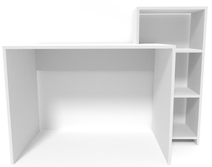 Masa de birou Smartex M2 120 Alb