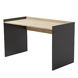 Masa de birou Smartex Tab (120cm) Black/Dark Oak