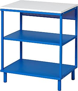 Etajera IKEA Platsa 60x42x73 Albastru/Alb