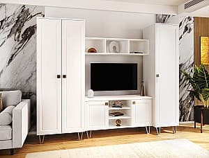 Стенка ML Mobila Мира №4 Белый