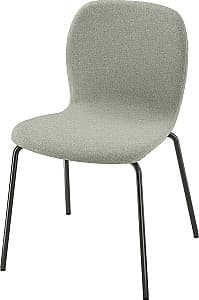 Scaun fier IKEA Karlpetter Verde Deschis/Negru