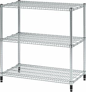 Стеллаж IKEA Omar 92x50x94 Серебристый