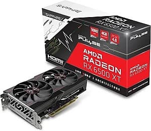 Игровая видеокарта Sapphire PULSE Radeon RX 6500 XT OC