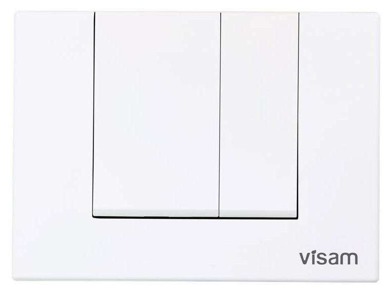 Клавиша смыва Visam (инкорпорируемая) АЛИНДА (белая)