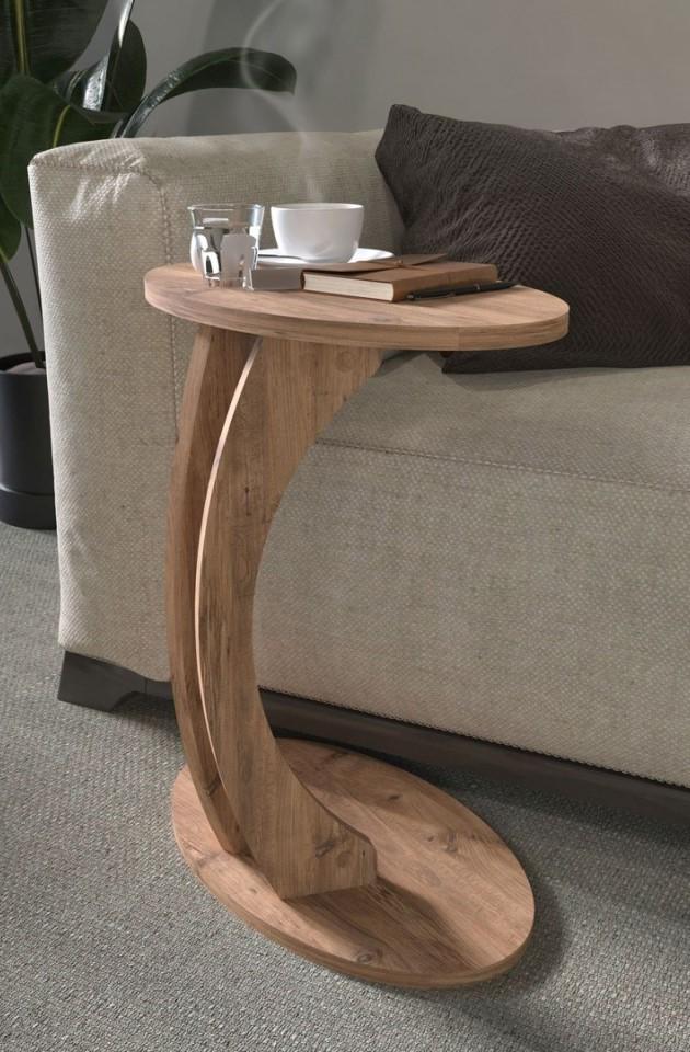 Masuta de cafea, reviste Fabulous Ellipse Pin (Bej)