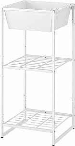 Etajera IKEA Jostein 41x40x90 Alb