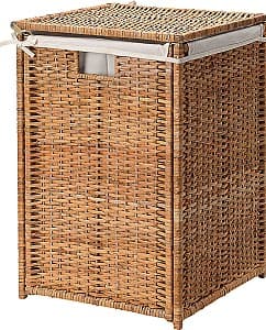 Корзина для белья IKEA Branas 80л Дерево