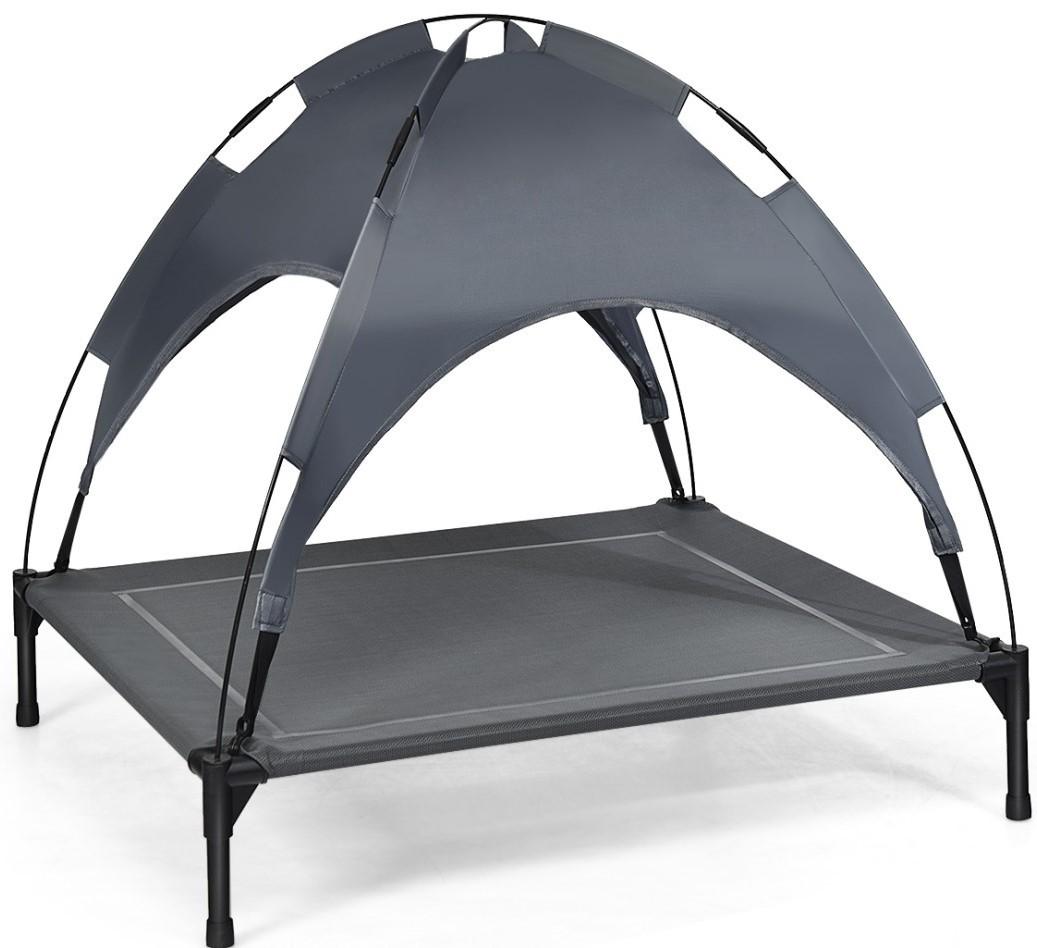 Pat pentru caine Costway PS7353-L Grey