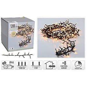 Luminite pentru brad Christmas Ramura, timer, in /out