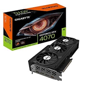 Placa video gaming Gigabyte GeForce RTX 4070 WINDFORCE OC V2 12G