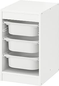 Etajera IKEA Trofast 3 containeri 34x44x56 Alb