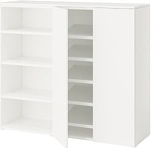 Полка для обуви IKEA Platsa/Fonnes с полками 140x42x123 Белый
