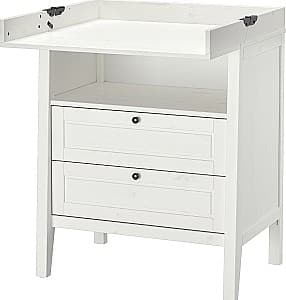 Детский комод IKEA Sundvik 2 ящика 78x99x79 Белый