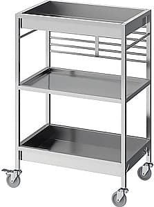 Сервировочный стол IKEA Kungsfors 60x40 Нержавеющая Сталь