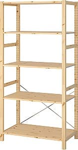 Etajera IKEA Ivar/Observator 5 rafturi 89x50x179 Pin/Bambus