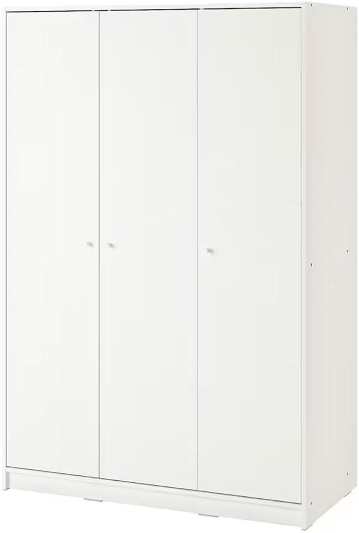 Dulap IKEA Dulap Ikea Kleppstad 3 usi 117x176 Alb