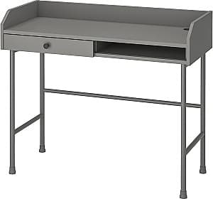 Компьютерный стол IKEA Hauga 100x45 Серый