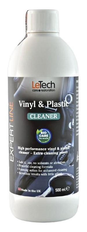 Curatare interior auto LeTech Vinyl & Plastic Cleaner 500ml