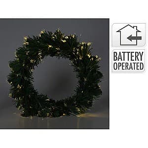 Елочная ветка Christmas Корона 9LED, 3XAA