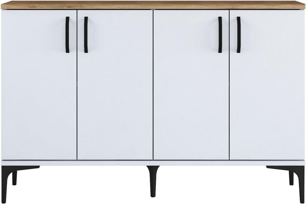 Комод Mirage Meble GD102 White/Miniature Walnut