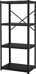 Стеллаж IKEA Bror 85x55x190 Черный