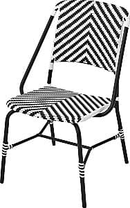 Стул для сада IKEA Vassholmen Черный/Белый