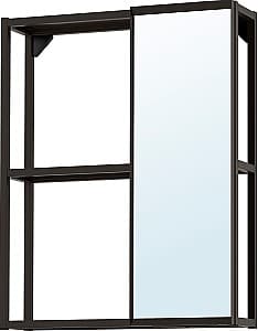 Шкаф в ванную IKEA Enhet 60x17x75 Антрацит