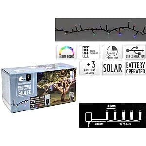 Luminite pentru brad Christmas Fir telecomanda