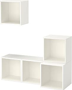 Навесная полка IKEA Eket 105x35x120 Белый