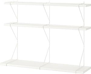 Raft de perete IKEA Bergshult/Pershult 120x30x91 Alb