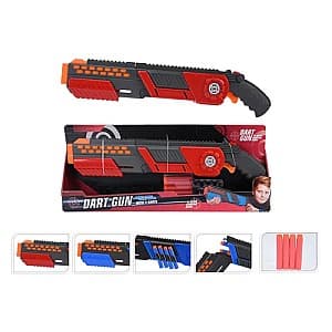 Игрушечное оружие Dart Gun космическая пушка 47.5см, мягкие патроны 4шт