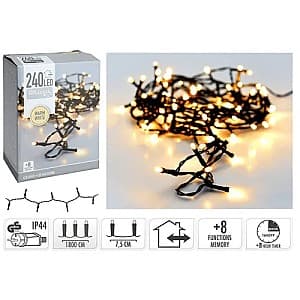 Luminite pentru brad Christmas Fir timer, 8reg