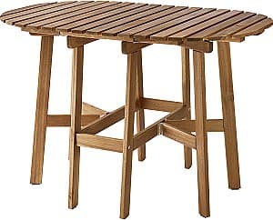 Стол для пикника IKEA Askholmen 110x60 Темно Коричневый