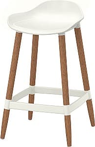 Scaun de bar IKEA Gronsta 64cm Alb