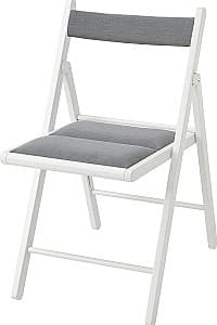 Раскладнои стул IKEA Frosvi Белый/Книса Серый