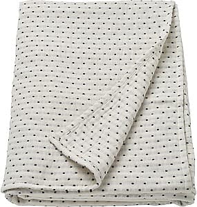 Покрывало IKEA Jakobslilja 150x250 Белый/Антрацит